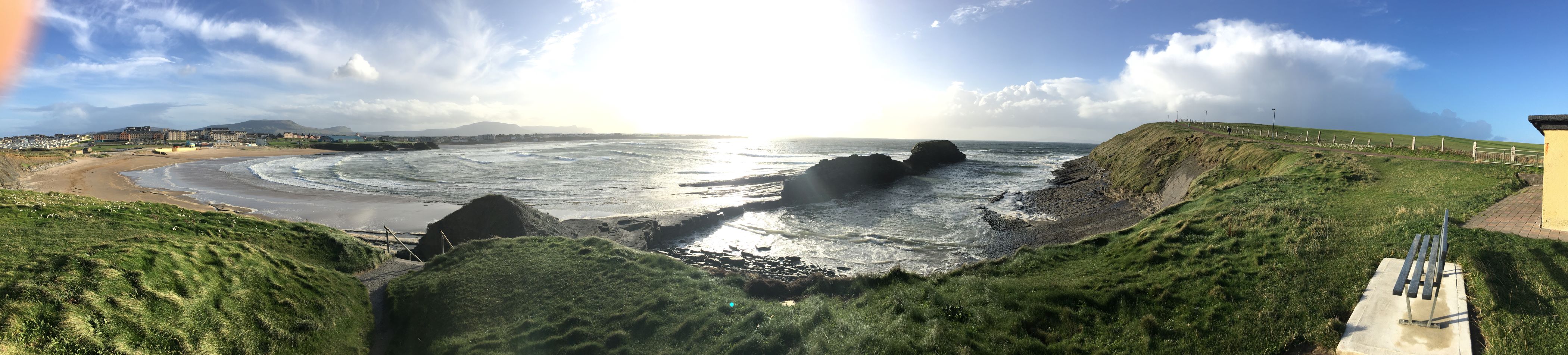 Sunset over the North Atlantic from Bundoran, Ireland