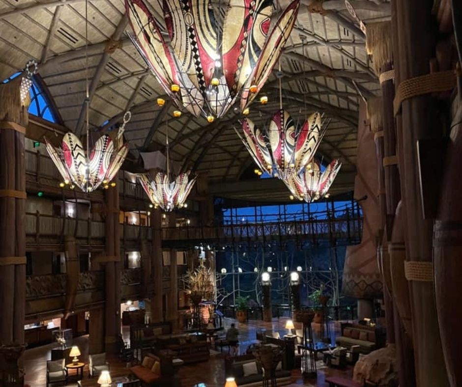 Animal Kingdom Lodge Lobby