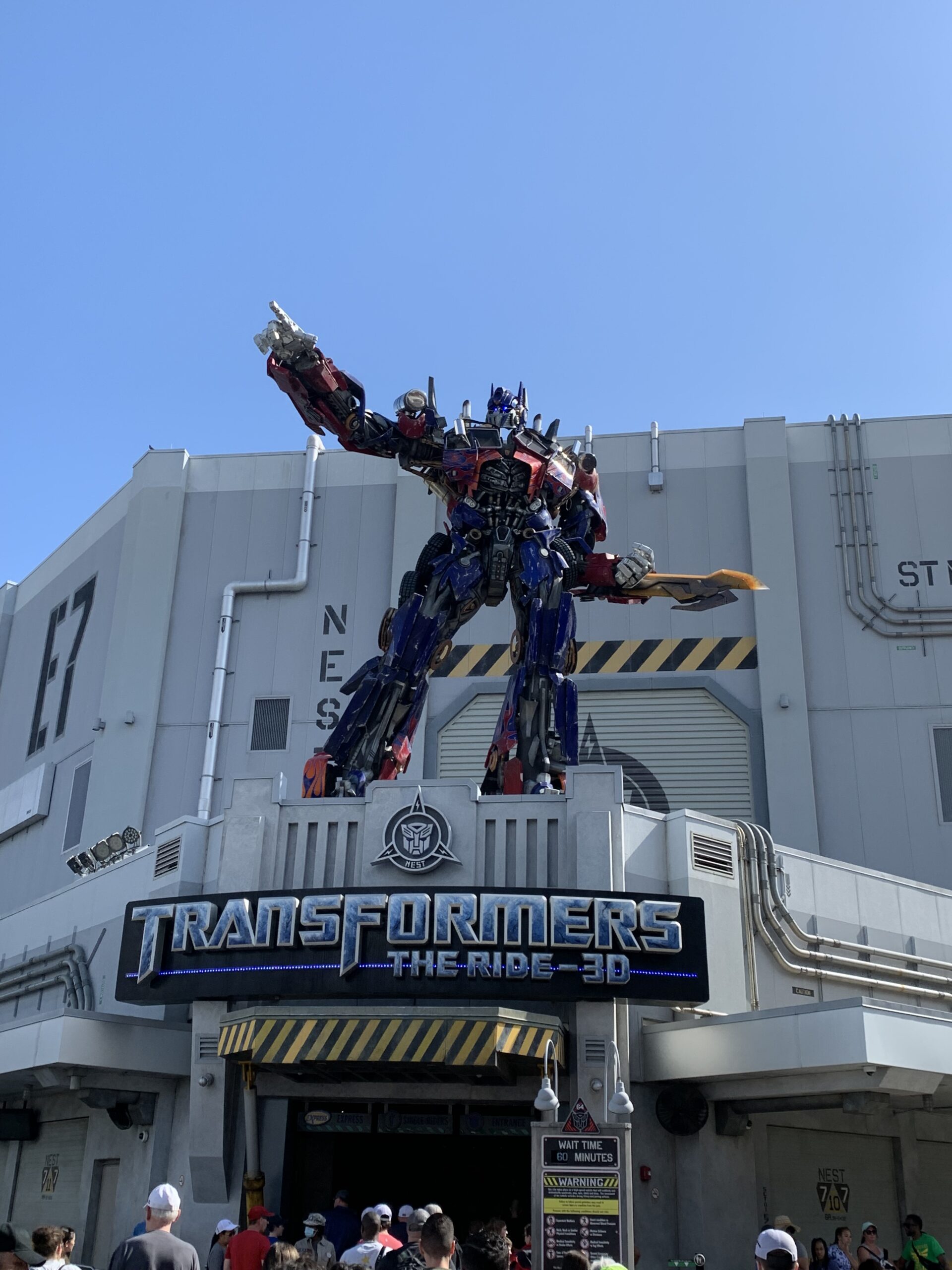Universal Studios Orlando, Transformers Movie, Transformers ride