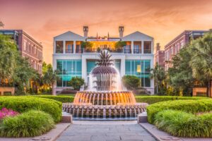 Fountain in Charleston South Carolina