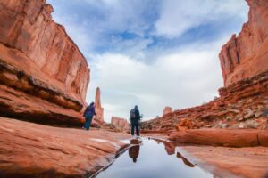 Park avenue trail, Arches National Park Utah