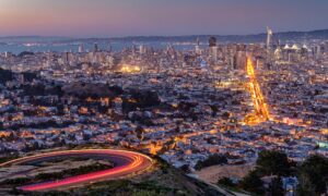 Cityscape San Francisco California
