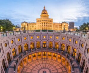 Austin Texas State Capital Building.