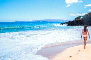Maui, Hawaii beach and surf